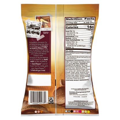 Gardetto's Garlic Rye Chips 4.75oz