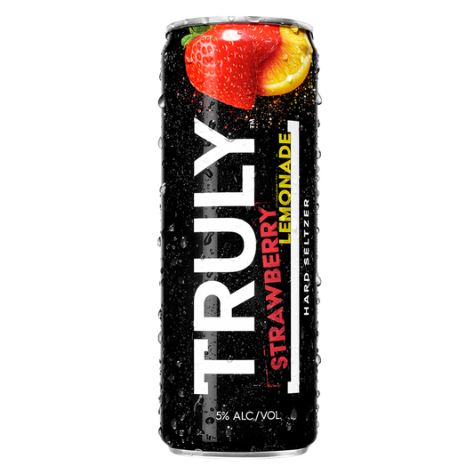 TRULY Strawberry Lemonade Hard Seltzer Single 12oz Can 5.0% ABV
