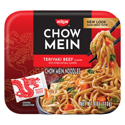 Nissin Teriyaki Beef Chow Mein 4oz