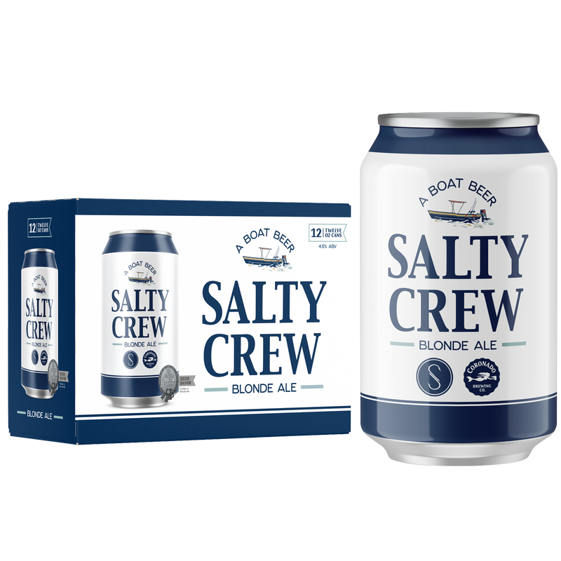 Coronado Brewing Co. Salty Crew Blonde Ale 12pk 12oz Cans