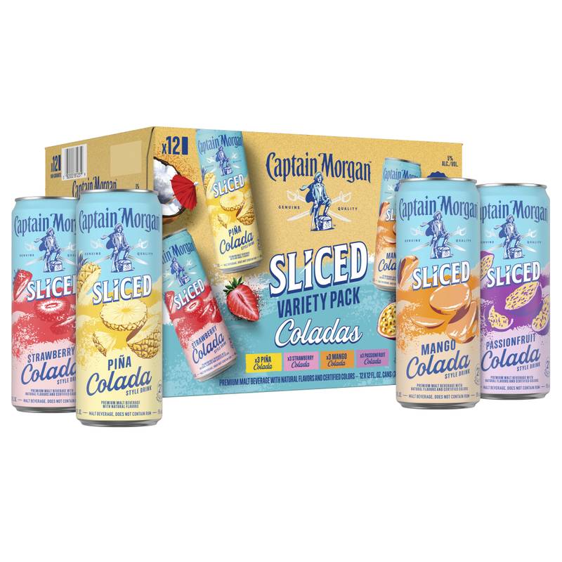 Captain Morgan Coladas Variety 12pk 12oz Can 5% ABV