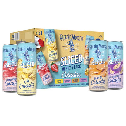 Captain Morgan Coladas Variety 12pk 12oz Can 5% ABV