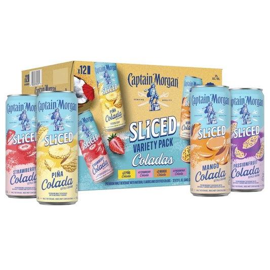 Captain Morgan Coladas Variety 12pk 12oz Can 5% ABV