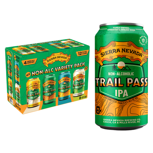 Sierra Nevada Trail Pass VAR 12pk 12oz Can 0.5% ABV
