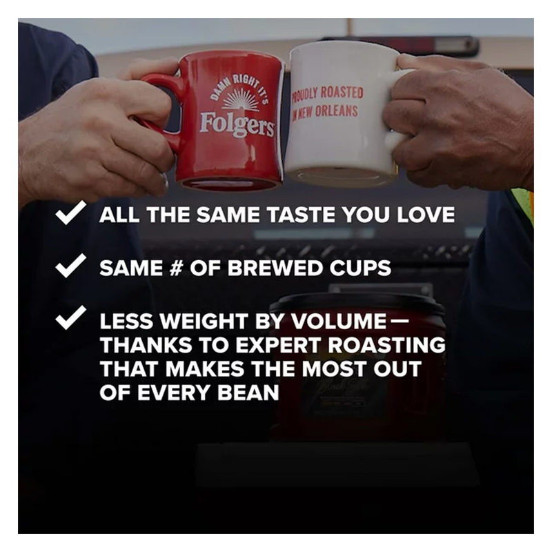 Folgers Classic Roast Coffee 9.6oz Bag