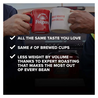 Folgers Classic Roast Coffee 9.6oz Bag