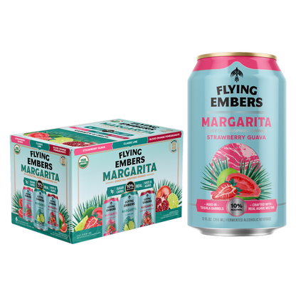 Flying Embers Organic Margarita Variety 6pk 12oz Can 10% ABV