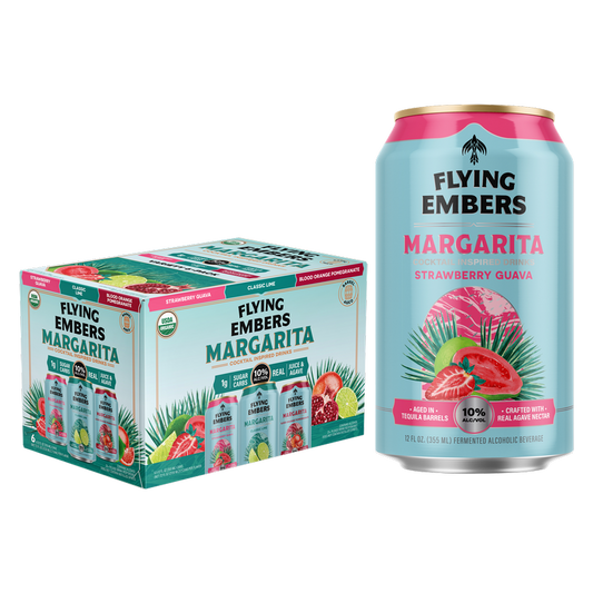 Flying Embers Organic Margarita Variety 6pk 12oz Can 10% ABV