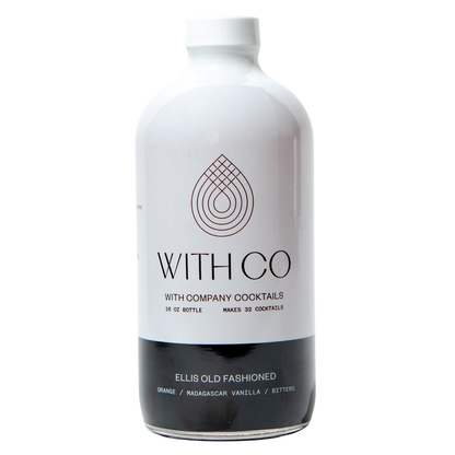WithCo Cocktails Ellis Old Fashioned Non-Alcoholic Cocktail Mixer 16oz Btl