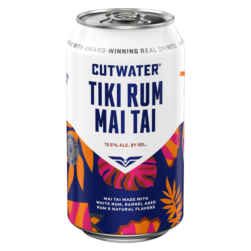 Cutwater Mai Tai Rum 4pk 12oz Can 12.5% ABV