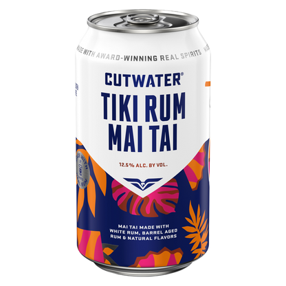 Cutwater Mai Tai Rum 4pk 12oz Can 12.5% ABV