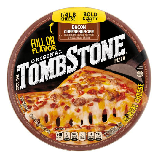 Tombstone Bacon Cheeseburger Pizza, 19.3oz