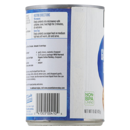 Essential Everyday Garbanzo Beans, 15oz.