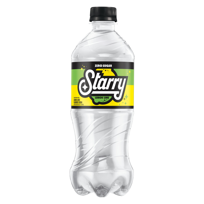 Starry Zero Sugar Lemon Lime 20oz Btl