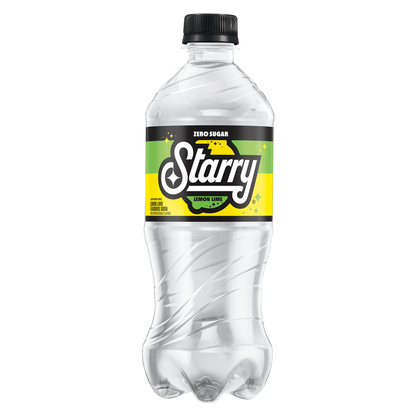 Starry Zero Sugar Lemon Lime 20oz Btl