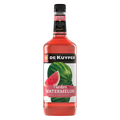 DeKuyper Pucker Watermelon Schnapps Liqueur 1 L