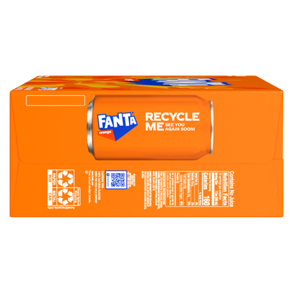 Fanta Orange Soda 12pk 12oz Can