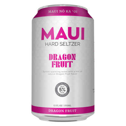 Maui Brewing Hard Seltzer Dragon Fruit 6pk 12oz Can