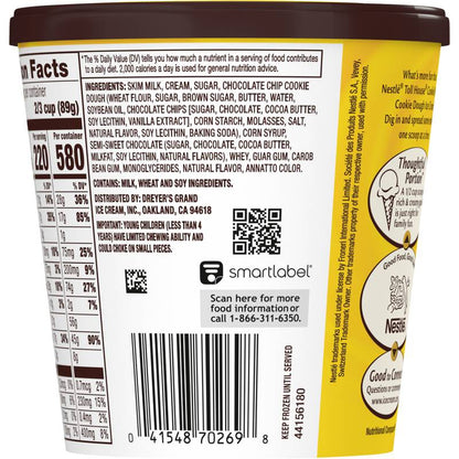 Nestle Cookie Dough Toll House Frozen Dessert, 14oz