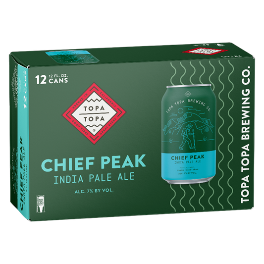 TOPA TOPA CHIEF PEAK IPA 12PKC