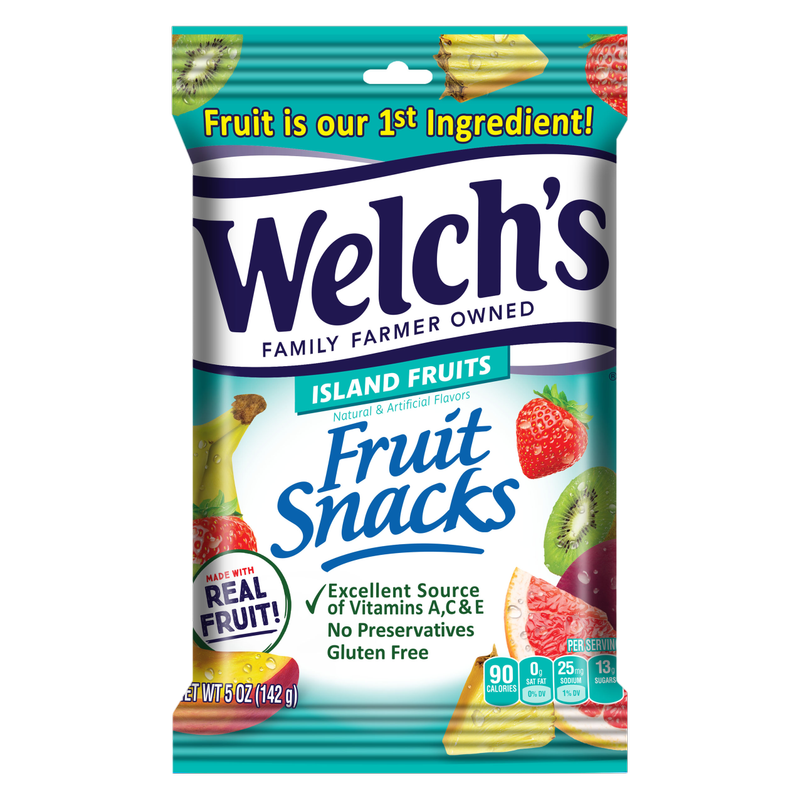 Welch's Island Fruits Fruit Snacks, 5oz