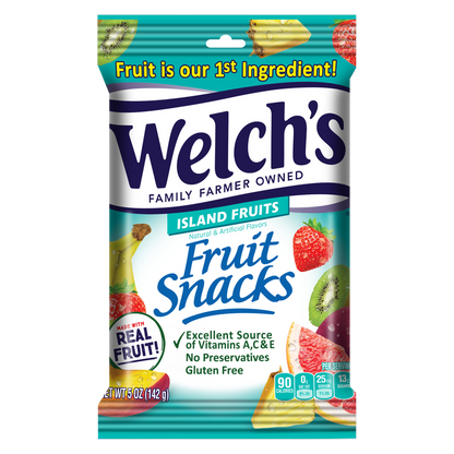 Welch's Island Fruits Fruit Snacks, 5oz