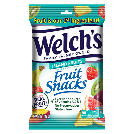 Welch's Island Fruits Fruit Snacks, 5oz