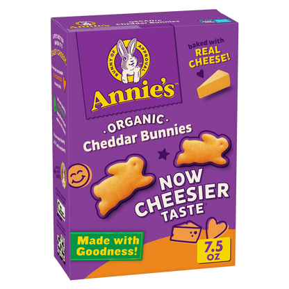 Annie's Organic Cheddar Bunnies Crackers 7.5oz