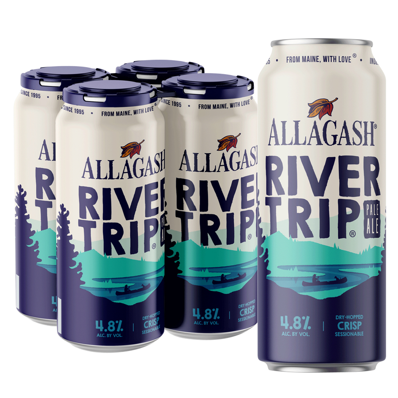 Allagash River Trip Belgian-Style Session Ale 4pk 16oz Can