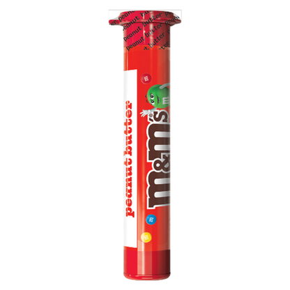 M&M'S Minis Peanut Butter Milk Chocolate Candy,  1.74 Oz Mega Tube (Packaging May Vary)
