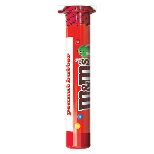 M&M'S Minis Peanut Butter Milk Chocolate Candy,  1.74 Oz Mega Tube (Packaging May Vary)