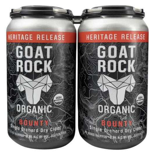 Goat Rock Organic Bounty Cider 4pk 12oz