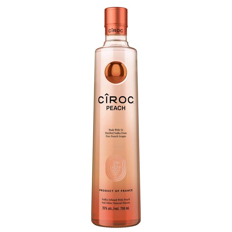 Ciroc Peach Vodka 750ml (70 Proof)