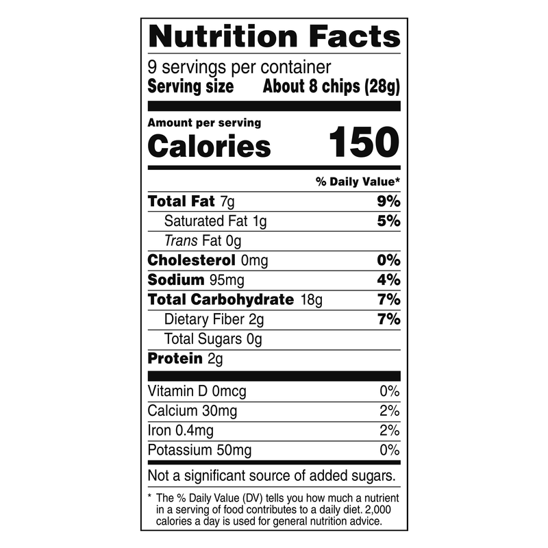 Tostitos Black Bean & Garlic Tortilla Chips 9oz