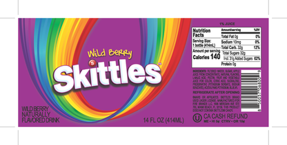 Skittles Wild Berry Drink 14oz Btl
