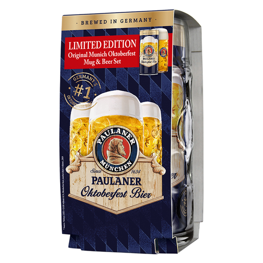 Paulaner Oktoberfest Bier Gift Set 1 Liter