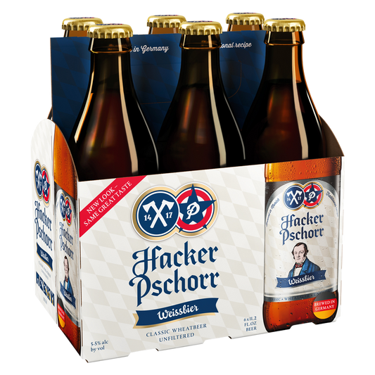 Hacker-Pschorr Weisse 6pk 12oz Btl