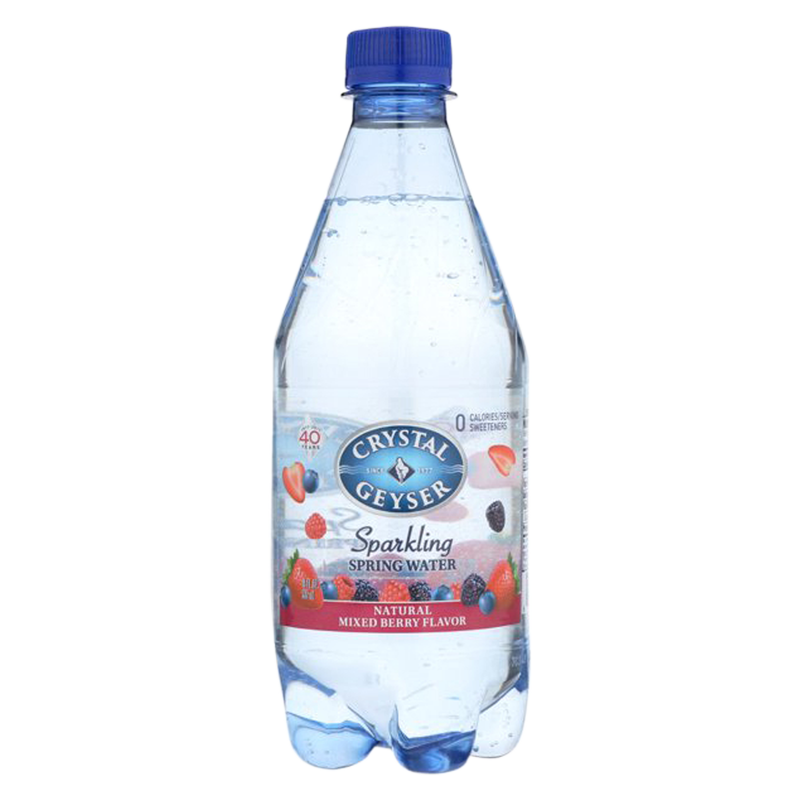 Crystal Geyser Sparkling Very Berry 1.25 Liter