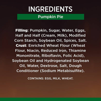 Marie Callender's Frozen Ready to Bake Pumpkin Pie