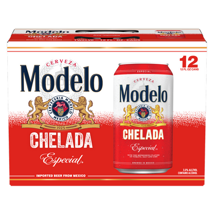 Modelo Chelada Especial 12pk 12oz Can 3% ABV