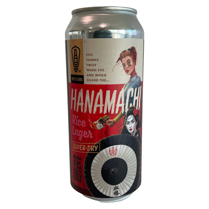 Bottle Logic Brewing Hanamachi Rice Lager 4pk 16oz Can
