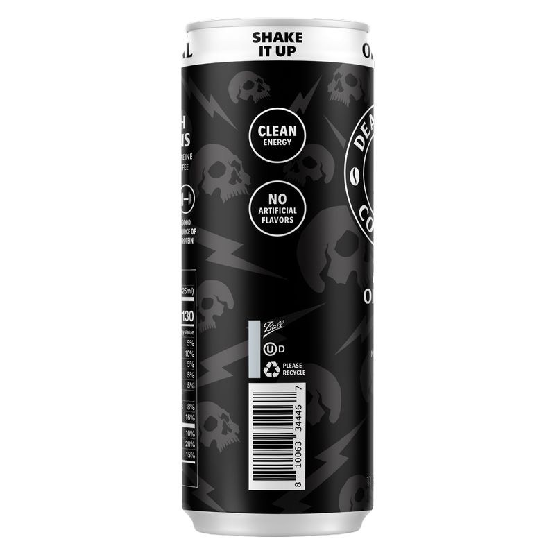 Death Wish Coffee Fair Trade Original Latte 11oz Can