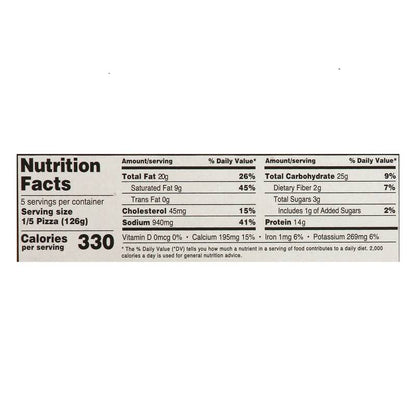 Screamin Sicilian Holy Pepperoni Pizza, 22.3oz.