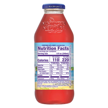 Nantucket Nectars Red Plum Juice 16oz
