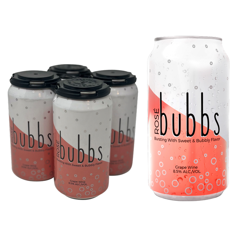 Bubbs Rose 4pk 12oz Can 8.5% ABV