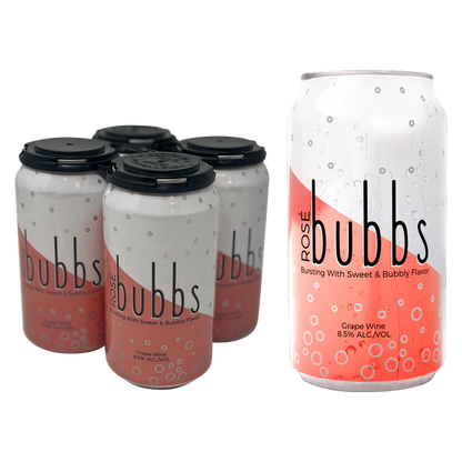 Bubbs Rose 4pk 12oz Can 8.5% ABV