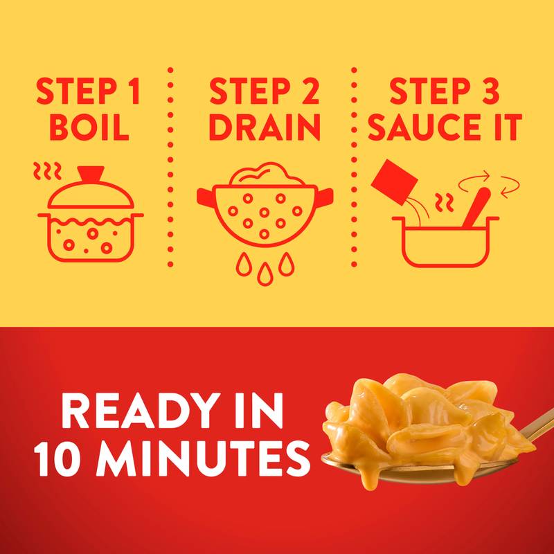 Stouffer's Supreme Shells & Cheese , Cheddar Cheese Boxed Mac & Cheese Dinner