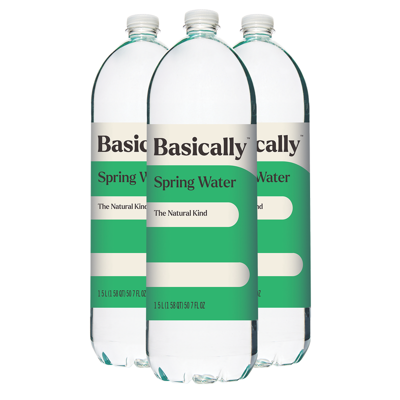 Basically 1.5L Spring Water (Pack of 3)