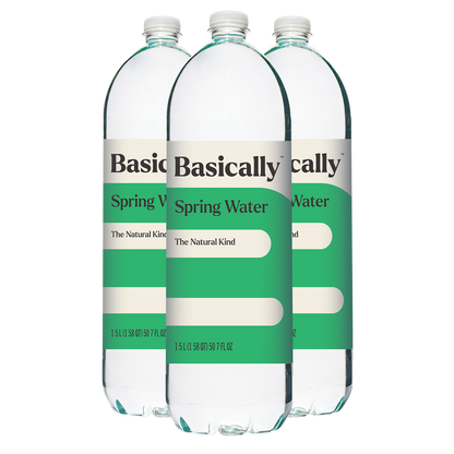 Basically 1.5L Spring Water (Pack of 3)