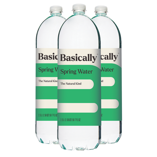 Basically 1.5L Spring Water (Pack of 3)